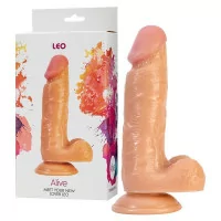 Leo Realistischer Dildo 17 x 3,8 cm