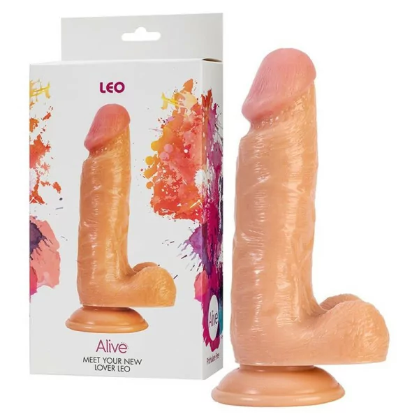 Leo Realistischer Dildo 17 x 3,8 cm - Alive (23,90&nbsp;€) | Poppers Express