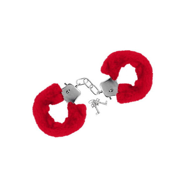 TENDER CUFFS - MENOTTE EN FOURRURE - ROUGE main image 0