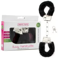 Shots fur handcuffs - black