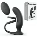 Stimulateur de prostate + Cockring - Double game