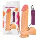 Gode 10 Modes Vibrants 22cm - Bruno