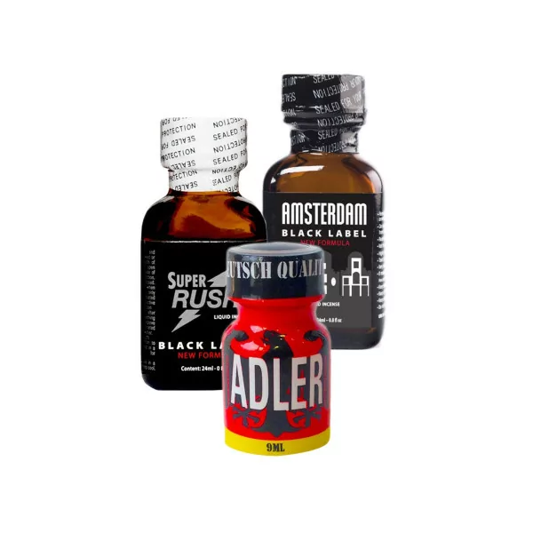 Pack 3 Poppers Intenses - Poppers (30,45 €) | Poppers Express