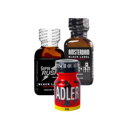 Pack 3 Poppers Intenses - Poppers (30,45 €) | Poppers Express