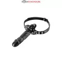 Mordaza con doble consolador - Fetish Tentation