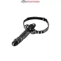 Doppeldildo-Knebel - Fetish Temptation