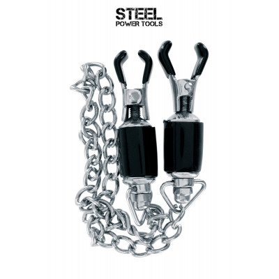 Nipple clamps with steel chain
