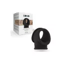 Anillo para el Pene Negro con Estirador de Bolas - SONO 48