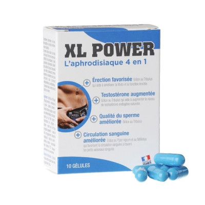 XL Power (10 capsule) - Potente Afrodisiaco 4 in 1