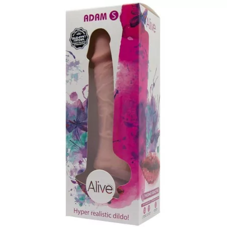 Adam 18cm - Realistische dildo met dubbele dichtheid - Alive (€ 25,90) | Poppers Express