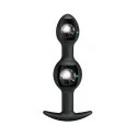 Pretty Love Weighted Anal Beads Plug - 12.5 cm