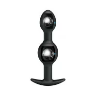 Stimulating Double Beads Plug - Anal Balls 12.5 cm