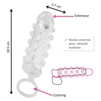 Mr Orgasm - Getextureerde penis sleeve - Dorcel (€&nbsp;14,73) | Poppers Express