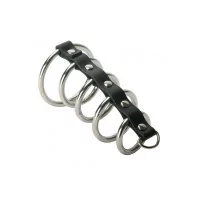 5-Ring Chastity Cage - Gates of Hell