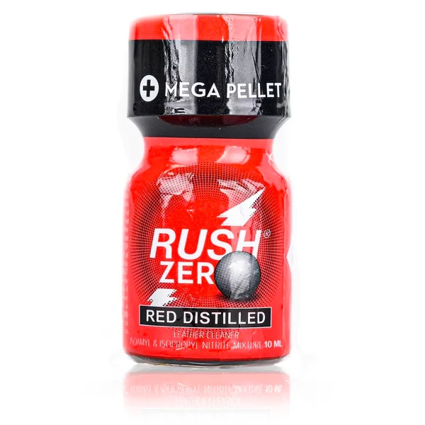 Rush Zero Red Distilled 10ml - Poppers (€&nbsp;12,85) | Poppers Express