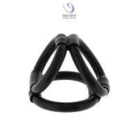 Tri3ring - Cockring Cage driedubbele ringen - Seven Créations (€&nbsp;12,79) | Poppers Express