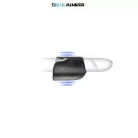 Vibrating USB-Rechargeable Masturbator – Compact Lines - Blue Junker (€31.90) | Poppers Express