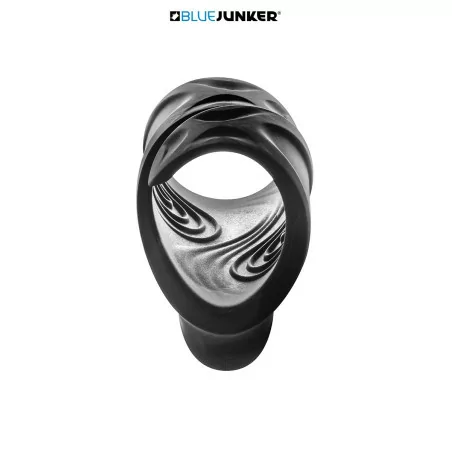 Vibrating USB-Rechargeable Masturbator – Compact Lines - Blue Junker (€31.90) | Poppers Express