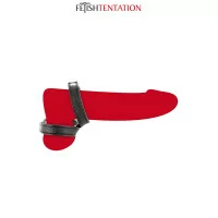 Vegan leren dubbele cockring - Fetish Tentation - Fetish Tentation (€&nbsp;7,83) | Poppers Express