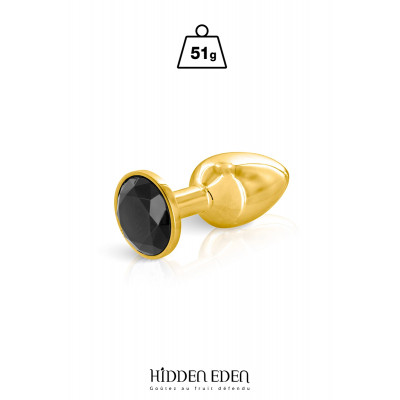 Gold SMALL Plug with Black...