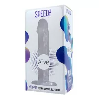 Gode Jelly Transparent 19cm - Speedy - Alive (14,78 €) | Poppers Express