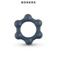 Cockring met stimulerende stalen ballen - Boners