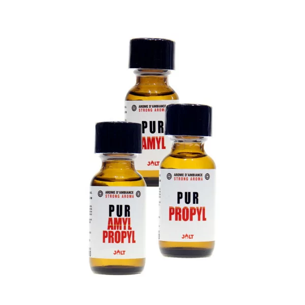 Pur by JOLT - Pack 3 Arômes Aphrodisiaques - Jolt (38,70 €) | Poppers Express