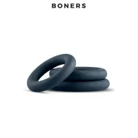 Kit de 3 Cockrings 3 Diámetros - Boners - Boners (19,82 €) | Poppers Express