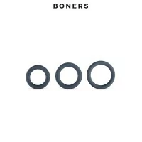 Kit de 3 Cockrings 3 Diámetros - Boners - Boners (19,82 €) | Poppers Express