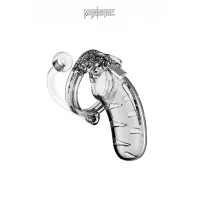 ManCage 11 Black - Chastity Cage with Anal Plug 11.5cm