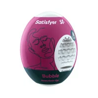 Satisfyer Egg Bubble - Masturbateur Auto-Lubrifié