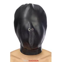Closed Adjustable BDSM Leather Hood
