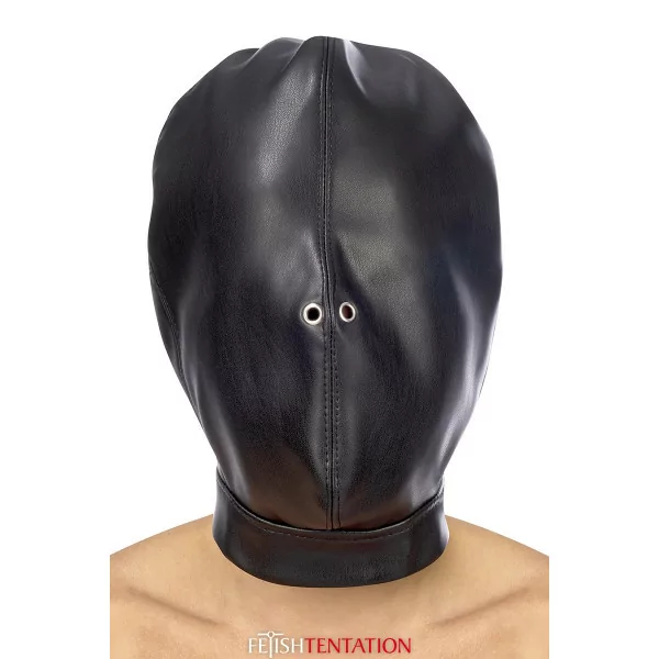 Gesloten Verstelbare BDSM Masker van Leer - Fetish Tentation (€ 21,90) | Poppers Express Gesloten Verstelbare BDSM Masker van Leer - Fetish Tentation (€ 21,90) | Poppers Express