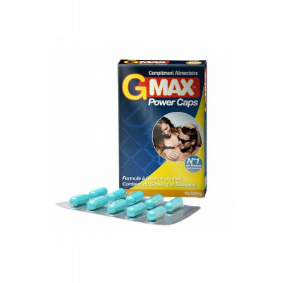 G-Max Power Caps Man – 10 Aphrodisiakum-Kapseln