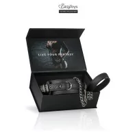 Collare e guinzaglio in metallo - Collezione Fetish - Easytoys Fetish Collection (54,00&nbsp;€) | Poppers Express