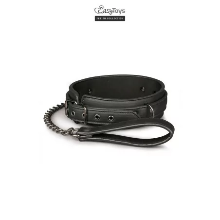 Collare e guinzaglio in metallo - Collezione Fetish - Easytoys Fetish Collection (54,00&nbsp;€) | Poppers Express