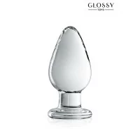 Plug anale in vetro infrangibile — Glossy Toys n° 25