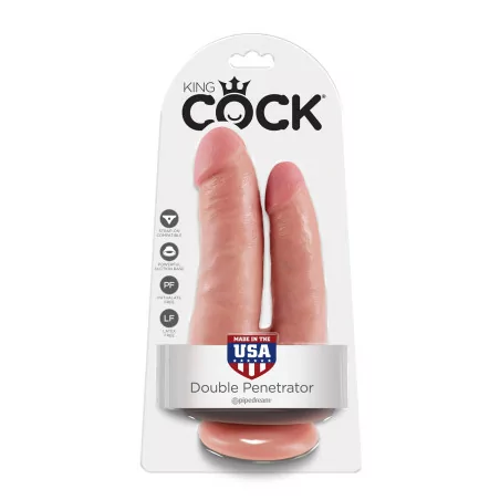 Dildo Doppia Penetrazione 15 cm – Super Realistico - Pipedream (46,90 €) | Poppers Express