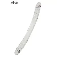 Transparante Dubbele Dildo 40cm - Supreme