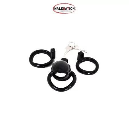 Jaula de castidad negra - Malesation (44,90 €) | Poppers Express
