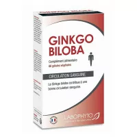 Concentrado de Ginkgo Biloba - 60 cápsulas para erecciones fuertes