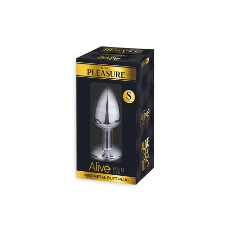 Diamond Metall-Analplug S mit Strass (Transparent) - Alive (9,90&nbsp;€) | Poppers Express