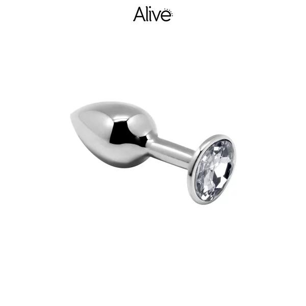 Plug anale in metallo con strass diamante L - Piacere anale - Alive (16,90&nbsp;€) | Poppers Express