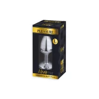 Metall-Analplug L mit rosa Strass - Analvergnügen - Alive (16,90&nbsp;€) | Poppers Express