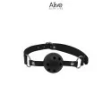 Black Discreet Ball Gag - Alive BDSM