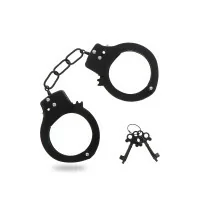 Black Metal Handcuffs