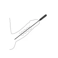 Extra langer vibrierender Harnröhrenplug - Ouch! (36,90&nbsp;€) | Poppers Express