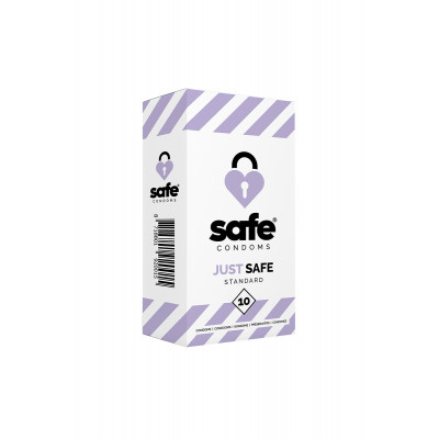 10 preservativos Just Safe Standard