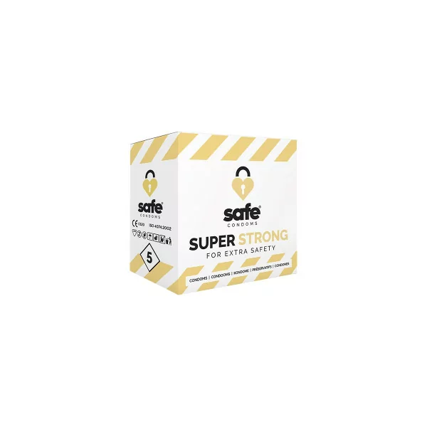Safe Super Strong condooms (5 stuks) - extra sterk - Safe (€&nbsp;4,90) | Poppers Express