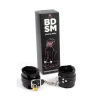 Adjustable Padded Vegan Leather BDSM Handcuffs